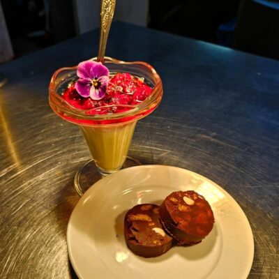 Panacotta & Chocolate Salami