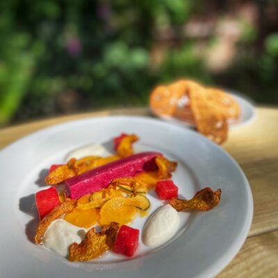 beetroot parfait